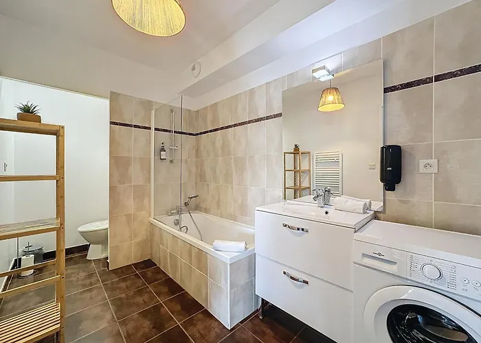 Apartmán T2 4 Pers Les Cezeaux Balcon Et Parking Gratuit Clermont-Ferrand